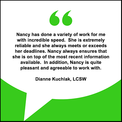 Testimonial of Dianne Kuchlak, LCSW